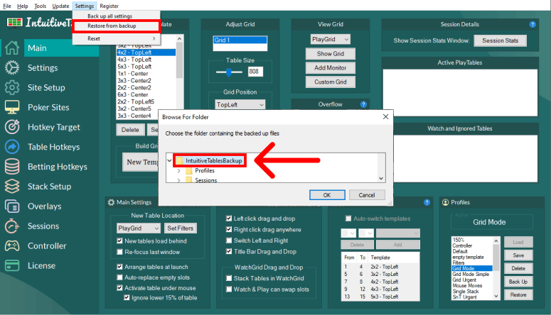 Import All Settings